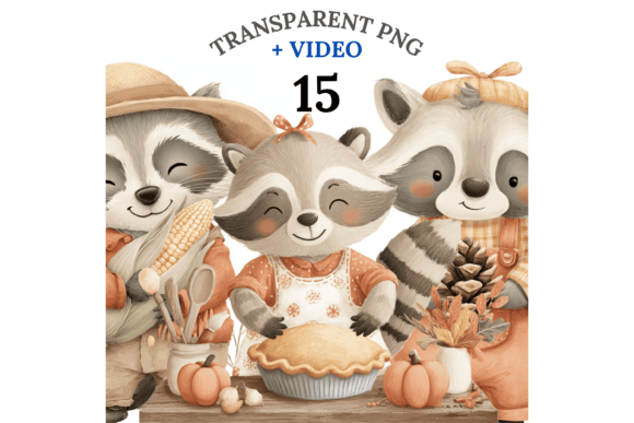 Download 15 Autumn Raccoon Clipart - Raccoon Collection