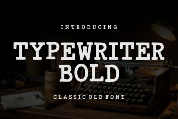 Download Typewriter Bold - Premium Bundle
